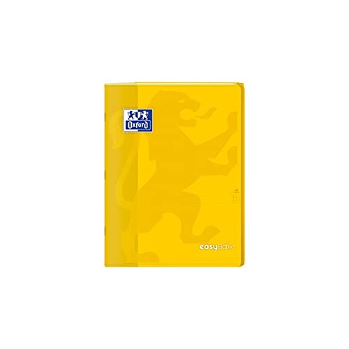 Oxford - Lotto di 10 quaderni esaybook 24 x 32 cm, 48 pagine a quadretti piccoli, 90 g, colori casuali
