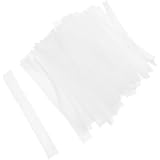 TOMETURE 100pcs White Mesh Bottle Protectors for Wine Beer Glass Bottles Pe Material Shock Absorption Sleeve...