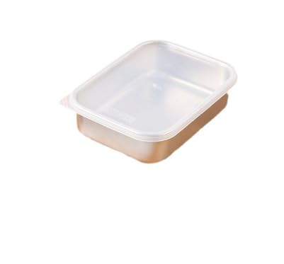 Juego de 3 cuencos para empanar con clip para alimentos, bandeja rectangular de acero inoxidable con tapa, molde de pan para chuletas, carne, parrillas, pan, pasteles, patatas fritas