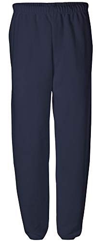 Joe's USA Adult Soft and Cozy Sweatpants, Navy, M