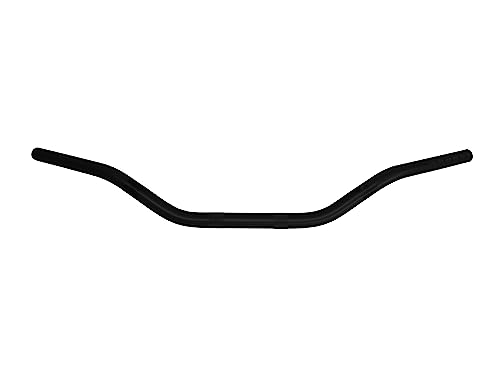 Guidon Accossato noir en aluminium pour Suzuki RM pli bas de 2002 à 2017, diamètre 22 mm, hauteur moyenne