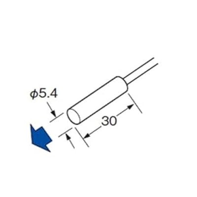GX-5S Cylindrical Compact Inductive Proximity Sensor, 1PCS