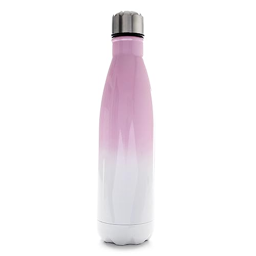 Sublimation Water Bottle - Stainless Steel Pink