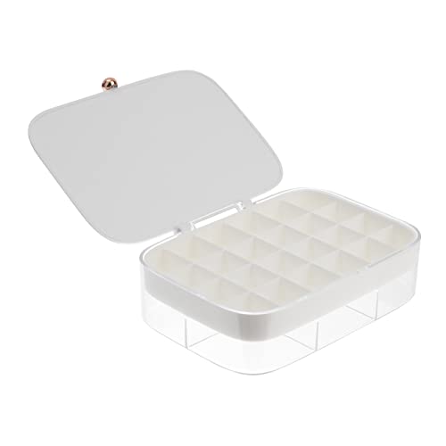 Boîte de rangement bijoux voyage pour bagues et boucles lors de vos déplacements