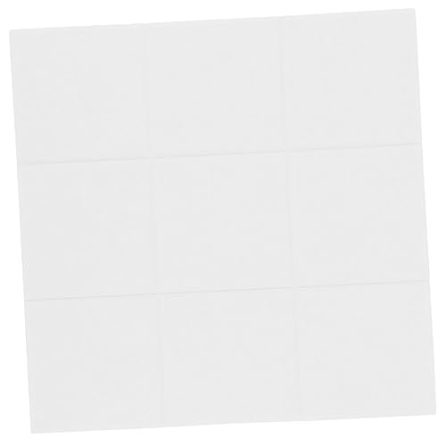 Angoily Elegant White Fabric Bulletin Board Self-Adhesive Felt Board Decor for Office Home School