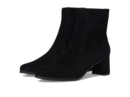 Blondo Women's HYLIA Ankle Boot, BLACK SUED, 8