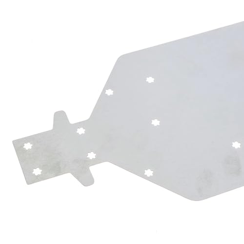 Plaque antidérapante en acier inoxydable pour châssis PTG 2 1/10 RC