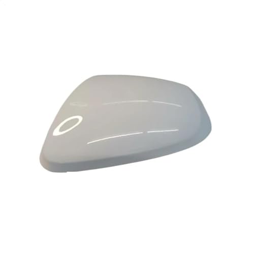 Car Mirror Cover Cap For Hyundai I10 For GRAND 2014-2023 Painted Outer Rearview Mirrors Cover Side Rear View Mirror Housing Forout Lamp (1pc White L)