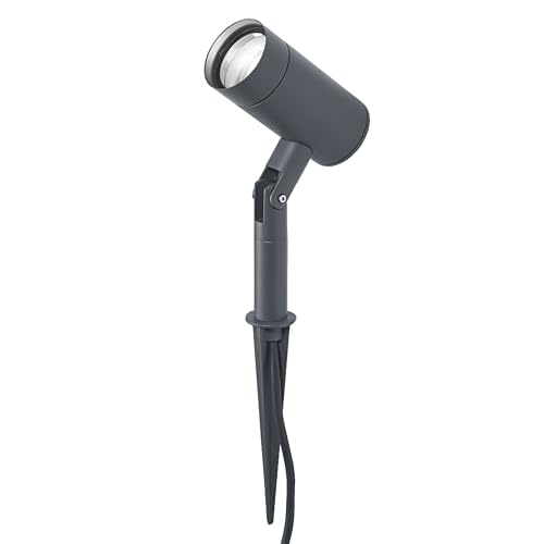 Osram ENDURA Classic Garden Spotspike GU10 Außen-Spießleuchte, schwarz, GU10-Sockel (max 35W), kann mit einfacher oder smarter Lampe bestückt werden, ausrichtbarer Leuchtenkopf, Schutzklasse IP54