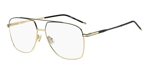 HUGO BOSS Okulary Vista BOSS 2022 Gold Black 57/14/134.8 damskie