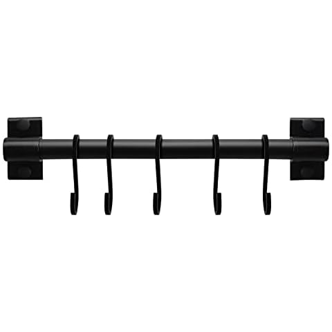 FuninCrea 30cm Kitchen Rail with Hooks Cover