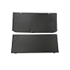 2015 for New 3DS Replacement Front Faceplate Back Plates Part Shell Housing Case Cover (Black)