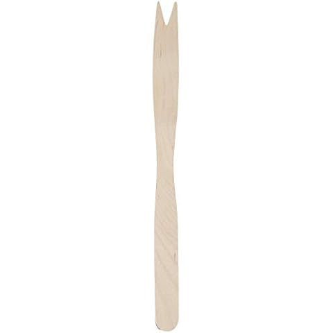 Perfect Stix Fondue and Fruit Fork 200 5.5" Wooden Fondue and Fruit Fork (Pack of 200) Cover