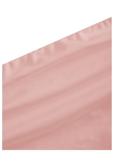 Image of Floerns Girl's Basic Sleeveless Bandeau Kids Strapless Ruched Tube Tops Pink 10Y