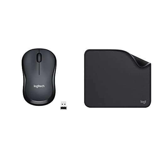 Image of Logitech M221 Wireless Mouse, Silent Buttons, 2.4 GHz with USB Mini Receiver, 1000 DPI Optical Track