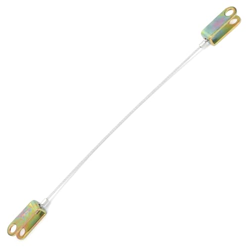 Front Right or Left Hand Side Stainless Steel Hood Check Cable Safety Catch Lock Line Compatible for Hummer H2 6.2L 6.0L 2003-2009 Replaces 15146196 by corfhy - Image 2