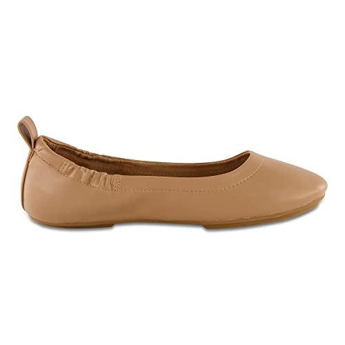 CUSHIONAIRE Women's Misty Comfort Flat with +Memory Foam, Wide Widths Available4