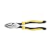 Klein Tools, J213-9NECR, Linemans Pliers, 9-1/2 In, Erg Handle