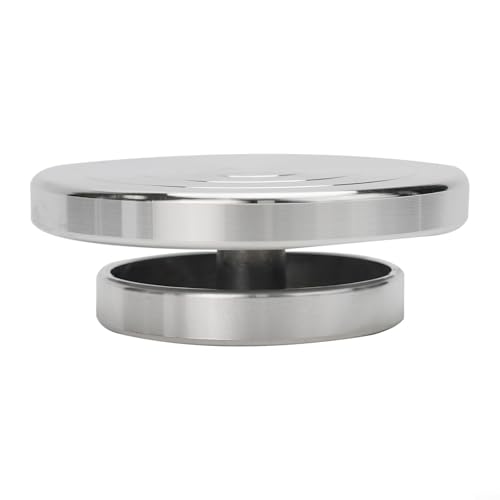 Töpferei Drehteller für kreative Arbeiten, stabile und stabile Basis zum Modellieren, Backen und Basteln (11 cm (unter 8 cm)