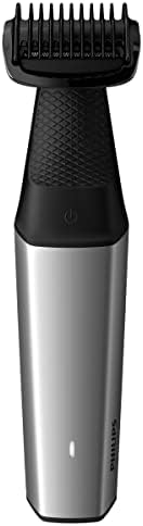 Philips Body Groomer, Series 5000 Showerproof with Back Reaching Attachment and Skin Comfort System, Corded and Cordless Use - BG5020/13, UK plug