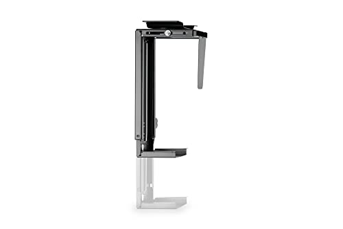 DIGITUS Support Universel pour PC - pour Les boîtiers d'ordinateurs Courants - Montage sous Le Bureau - Réglage en continu de la Hauteur et de la Largeur - Charge admissible de 10 kg - Noir – vue 8
