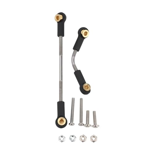 Biellette direction métal WPL B1 B14 C14 C24: kit de traction haute précision pour crawler RC