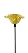 Beautiful Solar Yellow Rose Light , Flower Garden Stake Outdoor Yard Decor Landscape LED Lamp Lights, Great Gift