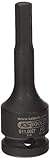 Versión larga KS Tools 911.0927 - Vaso de impacto para puntas Allen, largo (tamaño 8 mm, 1/2\")