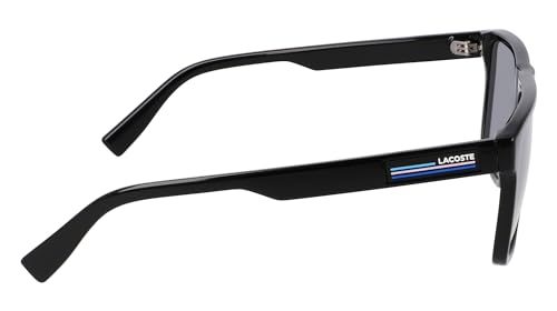 Lacoste Men's L6027s Rectangular Sunglasses, Black, 57/15/145 by Lacoste - Image 7