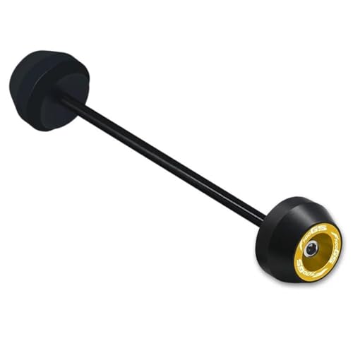 Protección contra Caídas Deslizador Protectores Laterales De Horquilla para Motocicleta (Delantera Y Trasera) con Amortiguación Anticaídas para F700GS F800GS(Oro1,X-Rear)