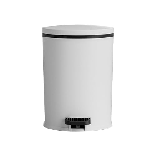 Cubo de basura antiolor 17L con pedal para eliminar ruidos en cocina y baño