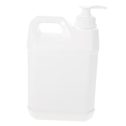 VALICLUD Pumpflasche für mit Langem Saugrohr Auslaufsicherer Dosierspender aus Kunststoff Wiederbefüllbar mit Dichtung und Federunterstützter Pumpe für Kosmetik und Flüssigseife