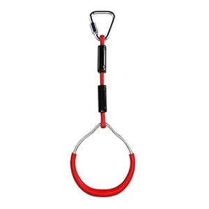 CAEEKER Gymnastiek Ringen Voor Kids Gym Ring Met Verstelbare Bandjes Gespen Indoor Fitness Thuis Speeltuin Gym Pull-up…
