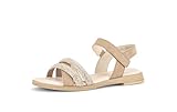 Gabor Sandales à lanières pour femme, Sable 14, 38.5 EU