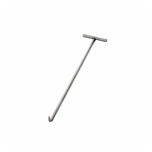 Crochet de trou d'homme de 88 cm avec levier de levage mobile en acier