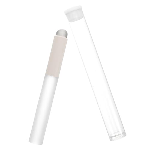 Healeved Compact Silicone Lip Brush Round Head Perfect for Travel Beauty Routine