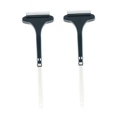 WOFASHPURET 2pcs Double-Sided Window Cleaning Brush and Scraper Tool for Easy Dust Removal Screens and Lightweight and Cleaning Equipment for Home and Use