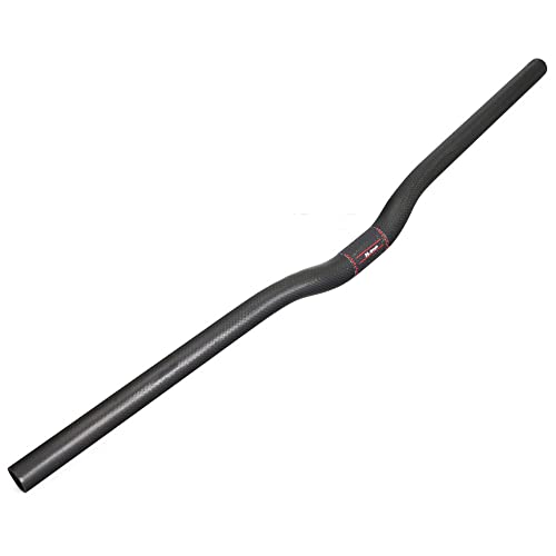 Manillar de Bicicleta de Carbono Alfa Pasca MTB, Manillar de Bicicleta de montaña de Carbono de 25,4 * 640/660/680 / 700mm Cover