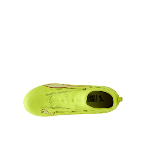 PUMA Kids Boys Ultra 6 Match+ Laceless Firm GroundMulti Ground Soccer Cleats - Yellow - Size 12 M - image 5