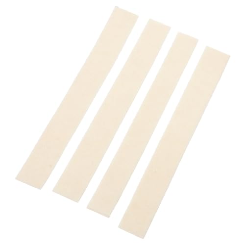 WHAMVOX 4個入り クラリネットフェルトストリップ フルート練習用ミュート 管楽器アクセサリー 防音ミュートパッド