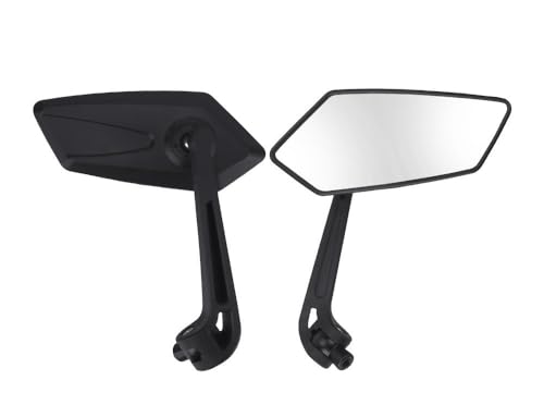 Rétroviseurs moto universels orientables pour une visibilité latérale maximale