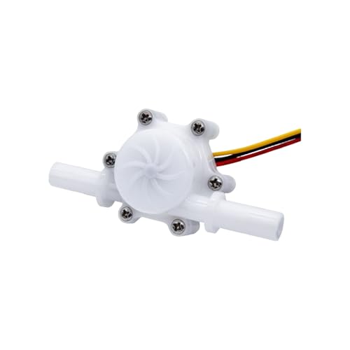 Medidor de flujo de agua industrial de 3/8 pulgada con sensor de pulsos preciso