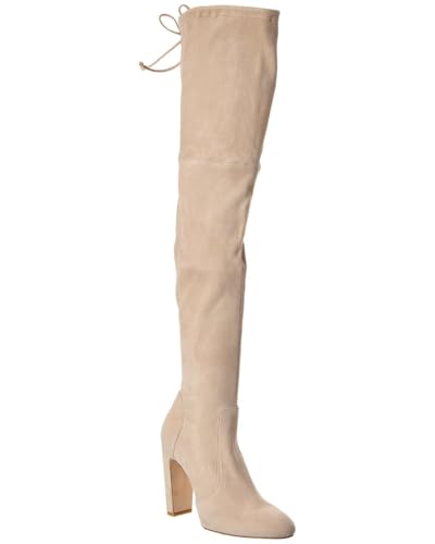 Stuart Weitzman Vidaland 100 Suede Over-The Knee Boot, 7.5,