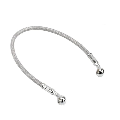 Flexible frein inox tressé 85cm pour corriger un levier de moto mou ou spongieux