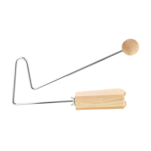 OFFIGAM 1ピーシー打楽器 木製ボール クラッパー 音楽玩具 子供用 ナチュラ