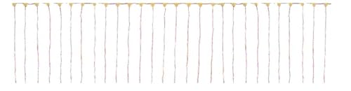 giocoplast Tenda luminosa LED RGB 400 luci IP44 4x1m Natale 14125026