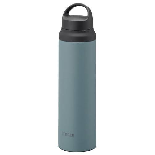 �y�p�b�L����̌^�z �^�C�K�[���@�r(TIGER) ���� 800ml �X�e�����X�{�g�� �n���h���t�� �ۗ� �ۉ� �y�� �􂢂₷�� BPA�t���[ �O���C�V���[(�u���[) MCZ-G080AG