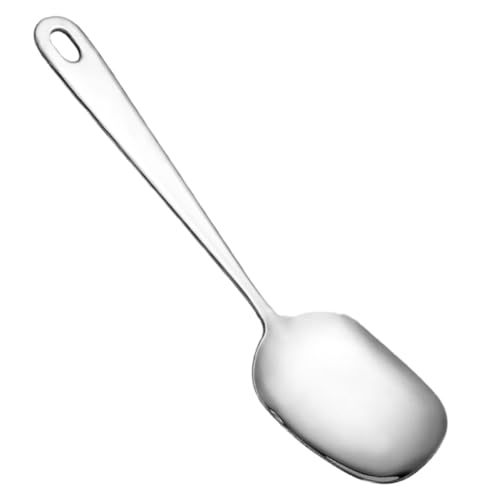 OFFSCH Stainless Steel Serving Spoon for Food Separation Utensil for Home Restaurant Hotel Use Kitchen Tool for Efficient Serving and Cooking