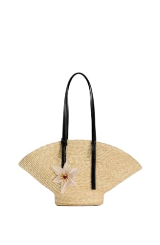 Sac en paille tissée pour femme chic pour la plage et le voyage d'été