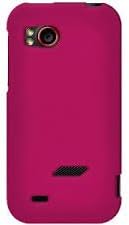 Protective Rubberized Shiled for HTC Rezound Pink